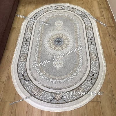 Ковер С Восточным Узором Арт 29670 Турция New Овальный