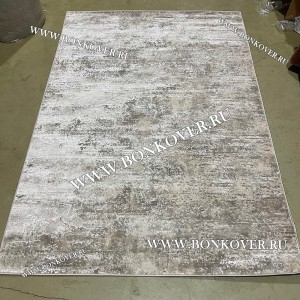 Современный Турецкий Ковер Дизайн 191 Бежево-коричневый