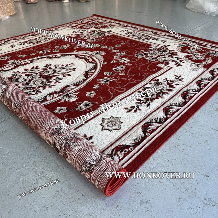 Ковер Лайт Карпет New 7 Дизайн 23877 Красный