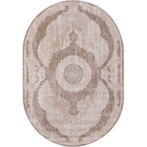 Ковер Armina 03880B BROWN / BROWN Овал